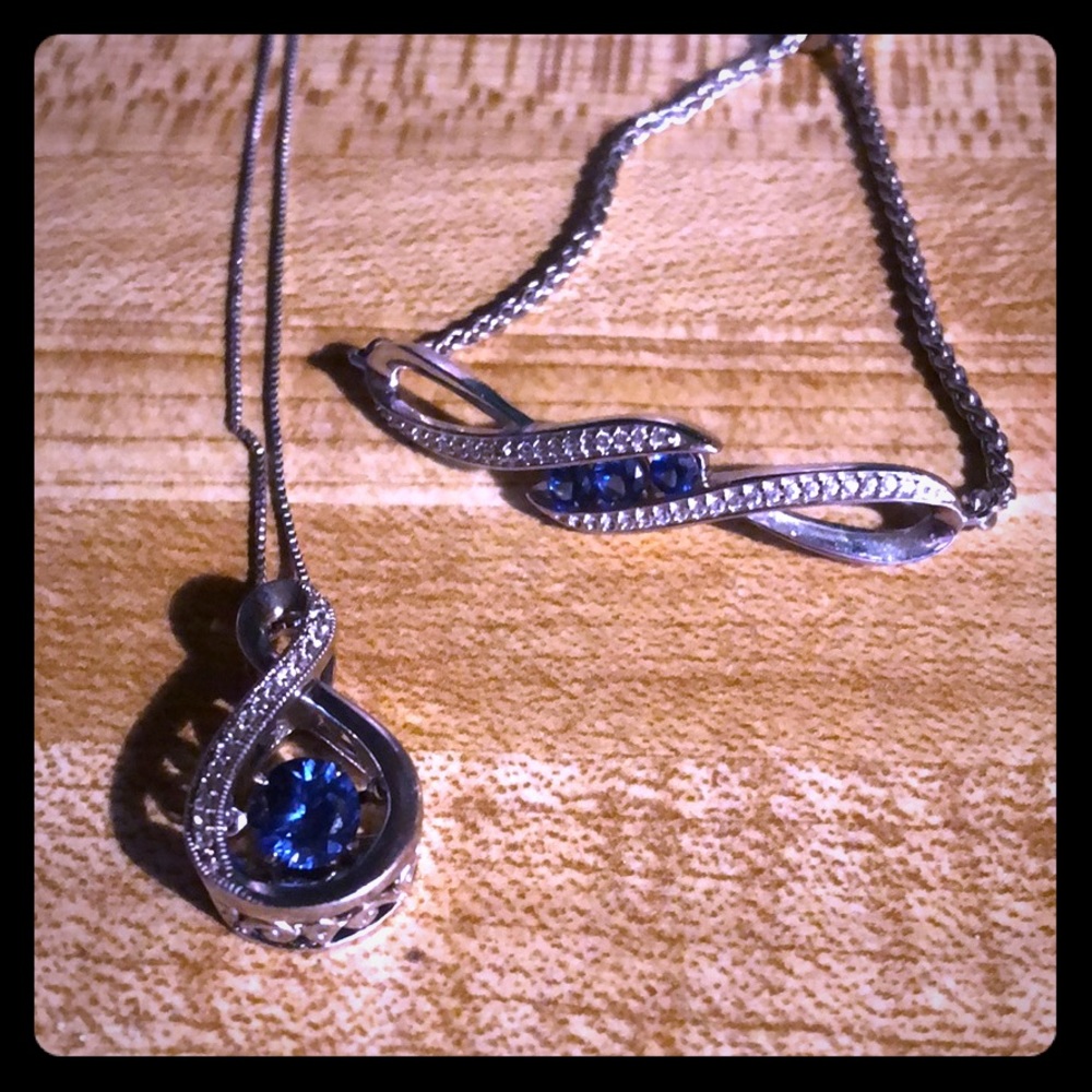 Sterling silver teardrop necklace/braclet